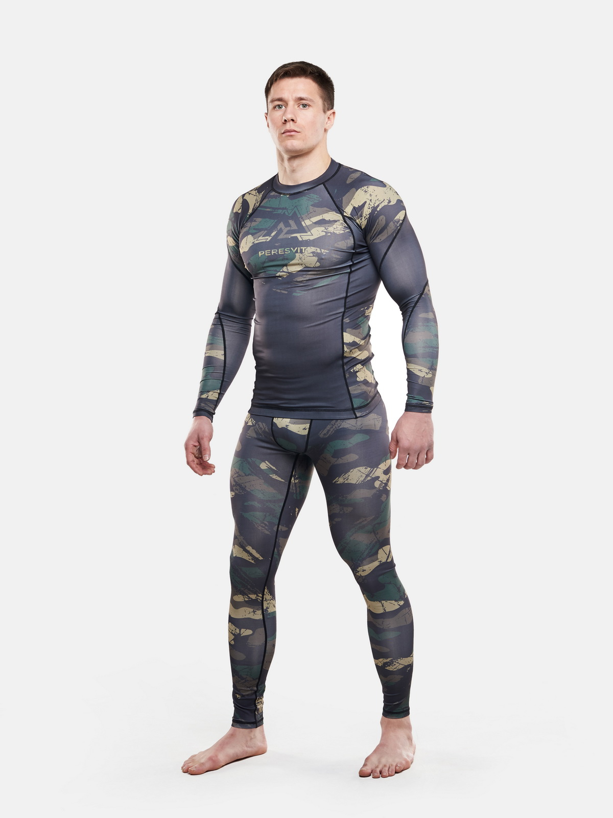 Peresvit Grunge Camo Long Sleeve Rashguard, Photo № 6